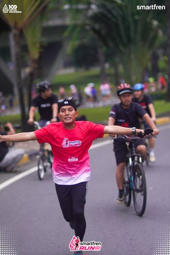 Race photo from Smartfren Run 2025 Vibes