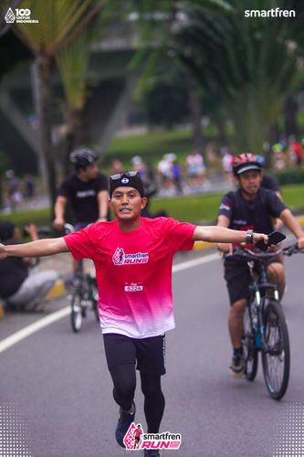 Race photo from Smartfren Run 2025 Vibes