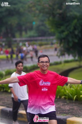 Race photo from Smartfren Run 2025 Vibes