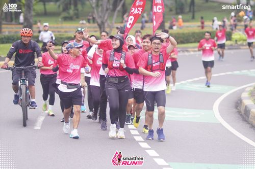 Race photo from Smartfren Run 2025 Vibes