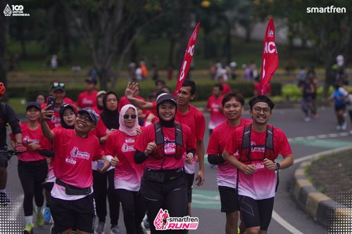 Race photo from Smartfren Run 2025 Vibes