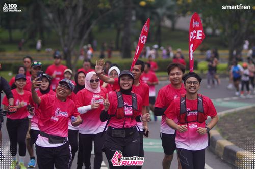 Race photo from Smartfren Run 2025 Vibes