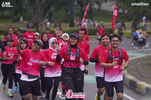 Race photo from Smartfren Run 2025 Vibes