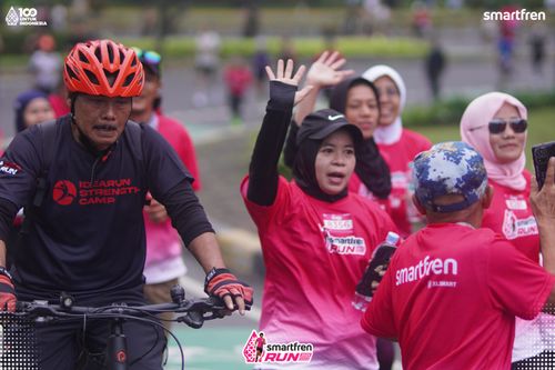 Race photo from Smartfren Run 2025 Vibes