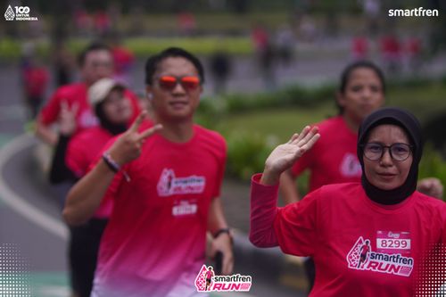 Race photo from Smartfren Run 2025 Vibes
