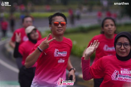 Race photo from Smartfren Run 2025 Vibes