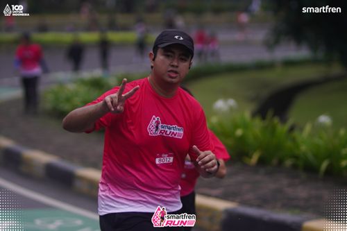 Race photo from Smartfren Run 2025 Vibes
