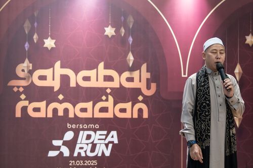 Race photo from Ramadan Kareeen Idea Run 2025