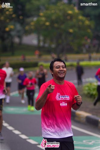 Race photo from Smartfren Run 2025 Vibes