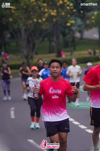 Race photo from Smartfren Run 2025 Vibes