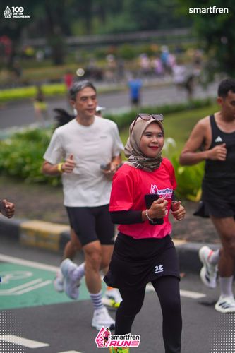 Race photo from Smartfren Run 2025 Vibes