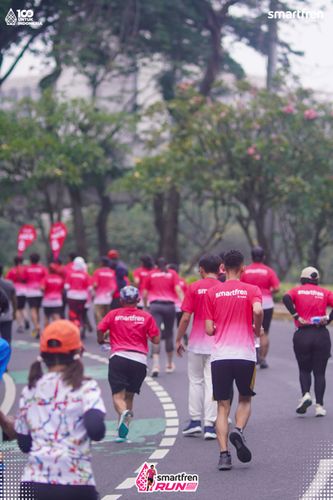 Race photo from Smartfren Run 2025 Vibes