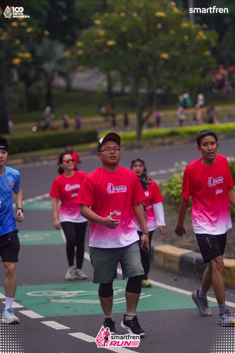 Race photo from Smartfren Run 2025 Vibes