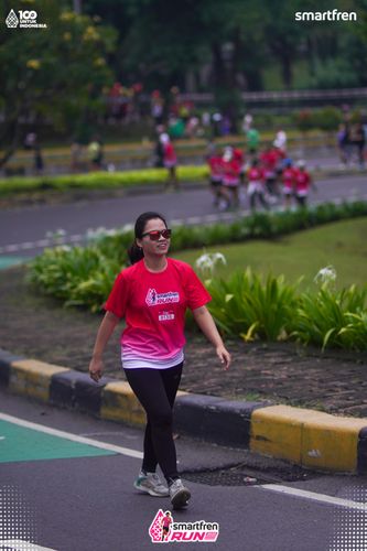 Race photo from Smartfren Run 2025 Vibes