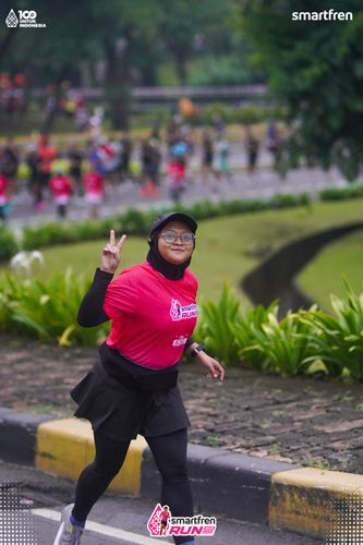 Race photo from Smartfren Run 2025 Vibes