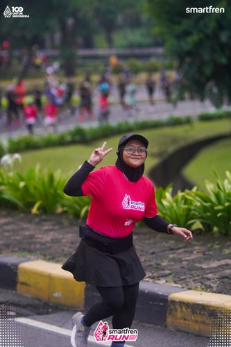 Race photo from Smartfren Run 2025 Vibes
