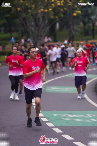 Race photo from Smartfren Run 2025 Vibes