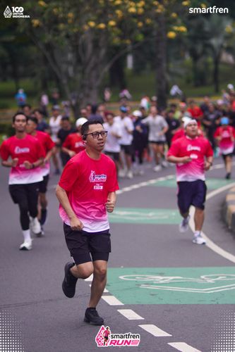 Race photo from Smartfren Run 2025 Vibes