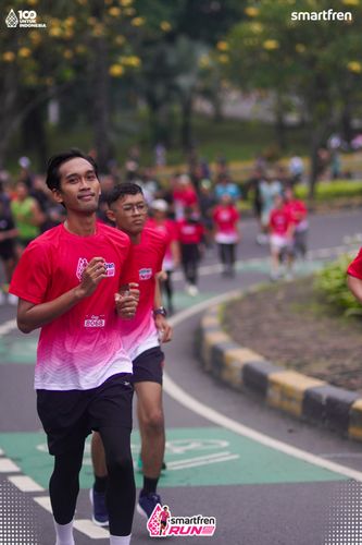 Race photo from Smartfren Run 2025 Vibes