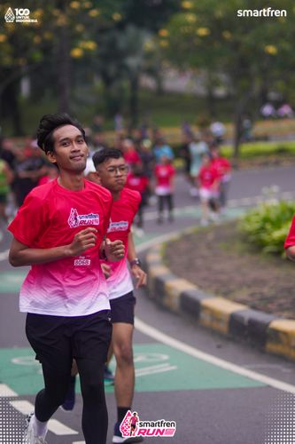 Race photo from Smartfren Run 2025 Vibes