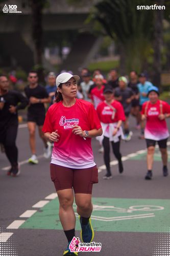 Race photo from Smartfren Run 2025 Vibes