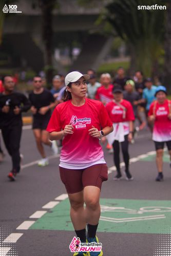Race photo from Smartfren Run 2025 Vibes