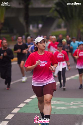 Race photo from Smartfren Run 2025 Vibes
