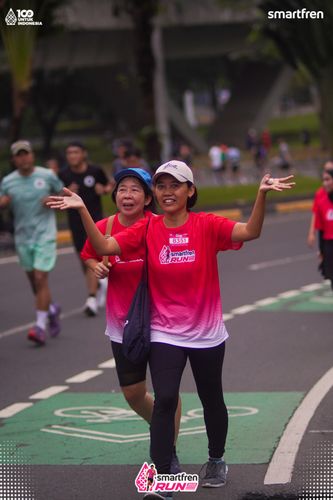 Race photo from Smartfren Run 2025 Vibes