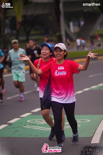Race photo from Smartfren Run 2025 Vibes