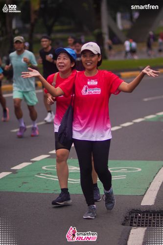 Race photo from Smartfren Run 2025 Vibes