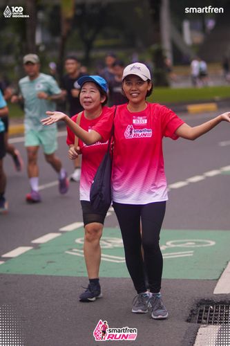 Race photo from Smartfren Run 2025 Vibes