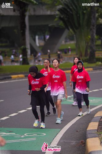 Race photo from Smartfren Run 2025 Vibes