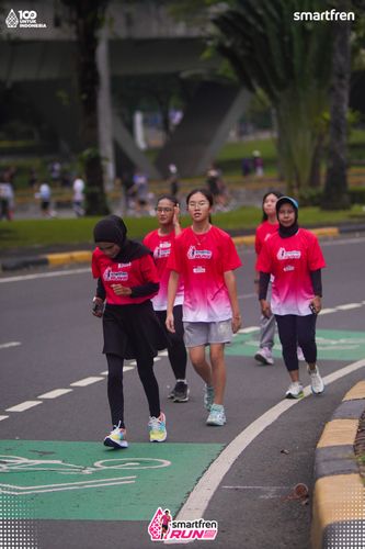 Race photo from Smartfren Run 2025 Vibes