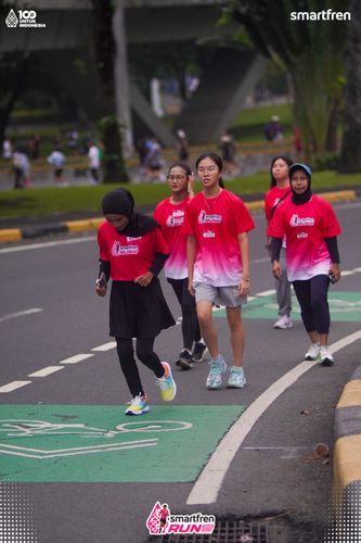 Race photo from Smartfren Run 2025 Vibes