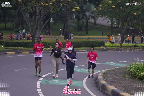 Race photo from Smartfren Run 2025 Vibes