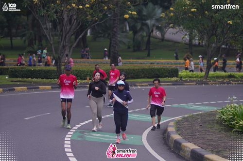 Race photo from Smartfren Run 2025 Vibes