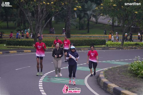 Race photo from Smartfren Run 2025 Vibes