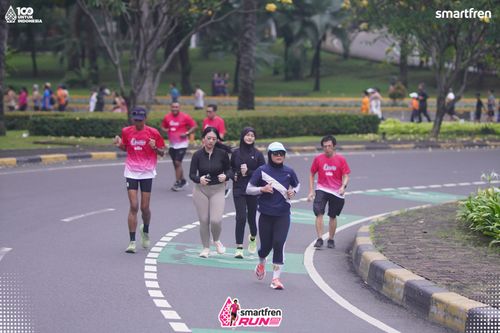 Race photo from Smartfren Run 2025 Vibes