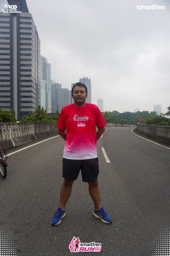 Race photo from Smartfren Run 2025 Vibes