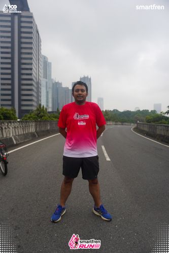 Race photo from Smartfren Run 2025 Vibes