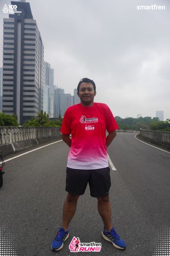 Race photo from Smartfren Run 2025 Vibes