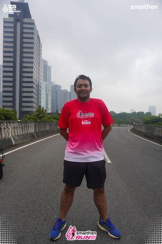 Race photo from Smartfren Run 2025 Vibes
