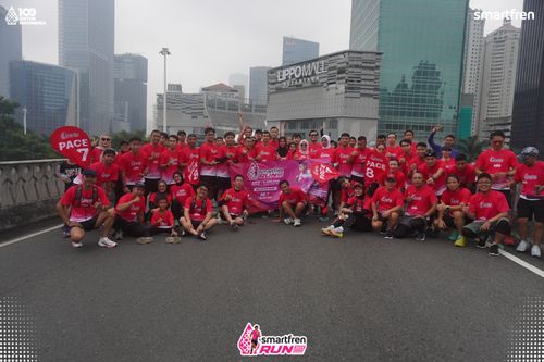 Race photo from Smartfren Run 2025 Vibes