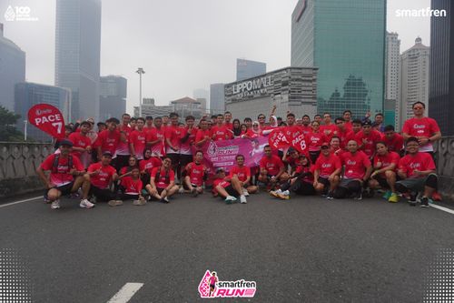Race photo from Smartfren Run 2025 Vibes