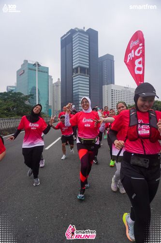 Race photo from Smartfren Run 2025 Vibes