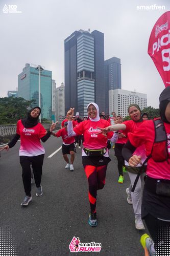Race photo from Smartfren Run 2025 Vibes