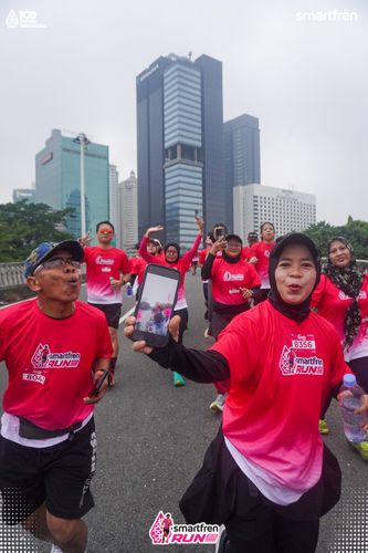 Race photo from Smartfren Run 2025 Vibes