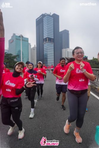 Race photo from Smartfren Run 2025 Vibes