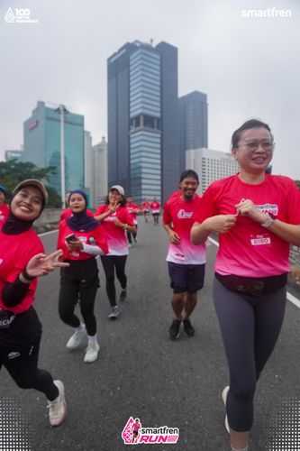 Race photo from Smartfren Run 2025 Vibes