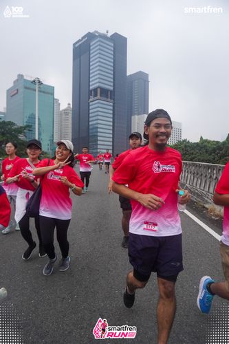 Race photo from Smartfren Run 2025 Vibes